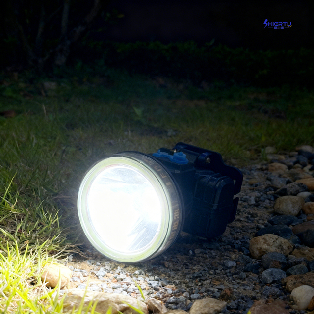 ShiErTu 68MM Lamp Cup Strong Light Lithium Battery Headlight-6808