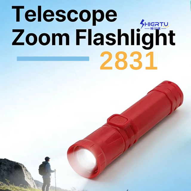 Ultra-Portable TELESCOPE ZOOM MINI FLASHLIGHT-2831