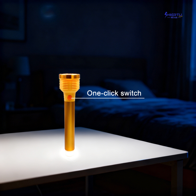 ShiErTu Aluminum Alloy Lithium Battery Flashlight-2823