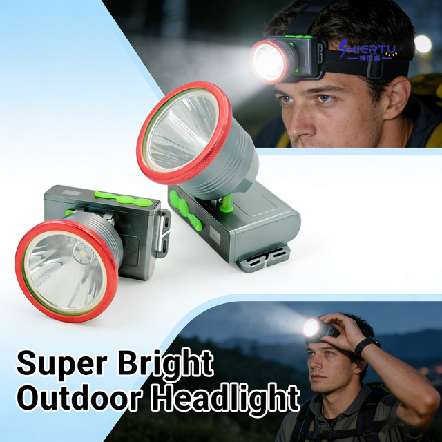 ShiErTu High-brightness Household Outdoor Emergency Hiking Headlight-V595