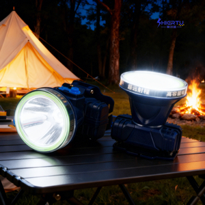 ShiErTu 68MM Lamp Cup Strong Light Lithium Battery Headlight-6808