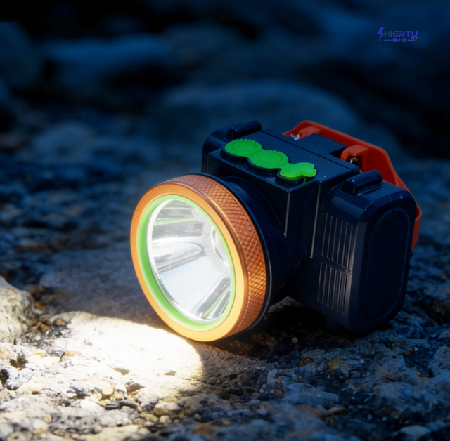 ShiErTu Super Long Battery Life Strong Light Lithium Battery Headlight-4681