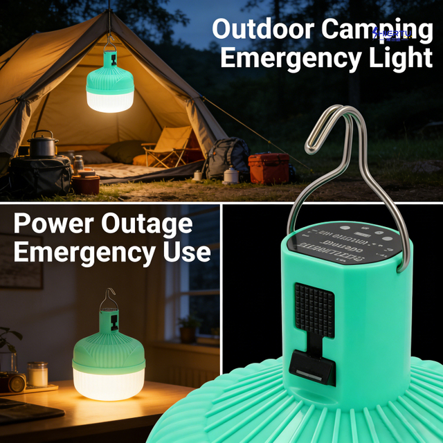 Shi Er Tu Multifunctional Outdoor Emergency Rechargeable Bulb Lamp-661