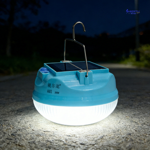 ShiErTu Solar-powered Outdoor Camping Bulb Lamp-A81