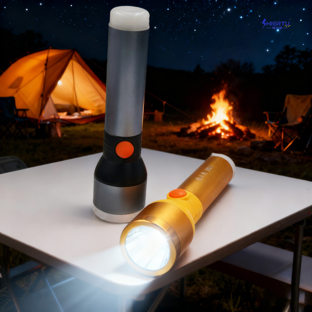 ShiErTu Aluminum Alloy Lithium Battery Flashlight-2821