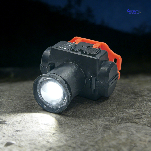 ShiErTu Telescope Zoom ABS Material Strong Light Headlight-V591