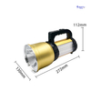 Solar-powered Rechargeable Strong Light LED Portable Searchlight-AZ130