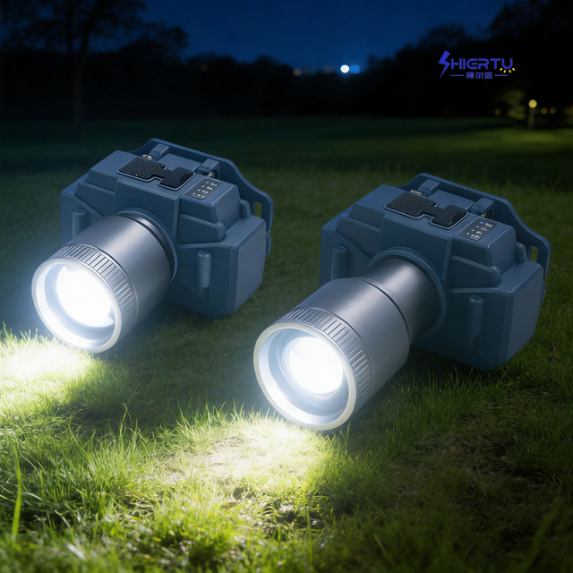 ShiErTu 32MM Telescope Zoom Strong Light Lithium Battery Headlamp-V585