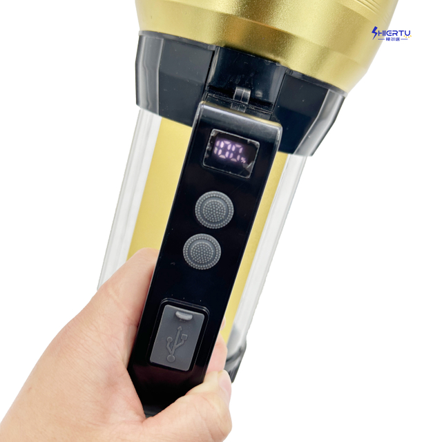 Solar-powered Rechargeable Strong Light LED Portable Searchlight-AZ130